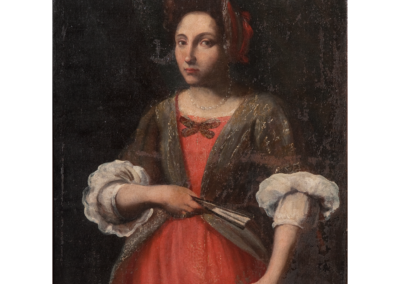 Ritratto di dama, fine XVII – inizio XVIII secolo